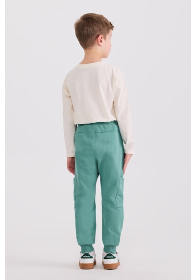 Panço Erkek Çocuk Yeşil Eşofman Altı 2611bk01001