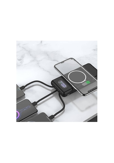 10.000 Mah Taşınabilir Hızlı Şarj Aleti/wireless Powerbank W01 Evimdeyokyok