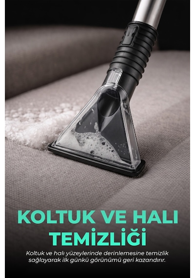 Kt-503 Premium Koltuk & Halı Yıkama Makinesi 800w 17 Kpa
