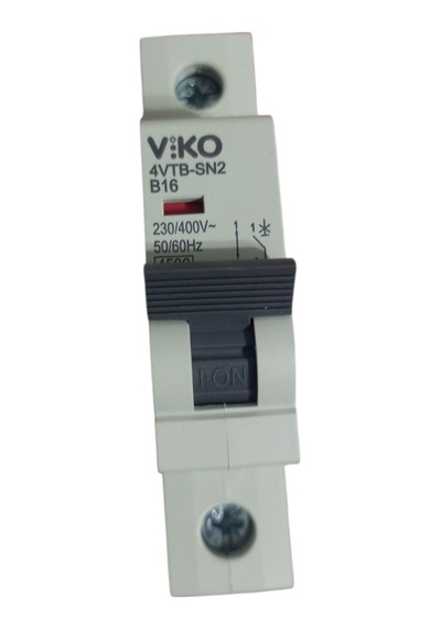 16 Amper B. Tipi. Otomatik Sigorta 4vtb-1b16-sn2 4,5 Ka 1p B 16a