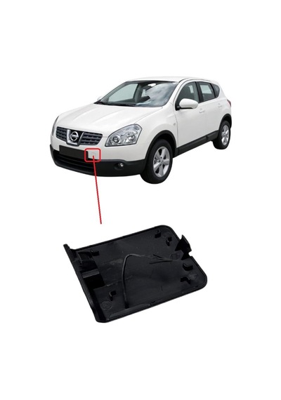 Nissan Qashqai Ön Tampon Çeki Demir Kapağı 2007-2010