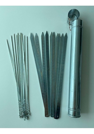 Mobilreyon Galvanizli Mangal Seti 50cm