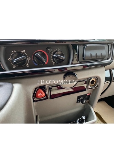Renault Master 2 Full Set Maun Kaplama Seti Piano Black Renk