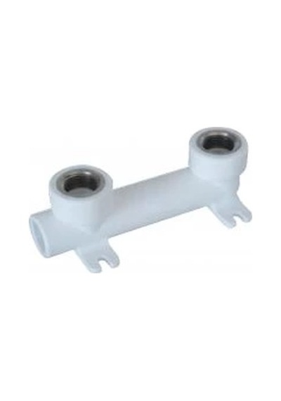 Mey İthalat Pvc Boru Pprc Sıva Altı İç Dişli Çiftli Klozet Bağlantısı 20x1/2'' 10 Adet Çok Renkli