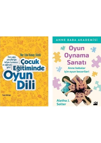 Çocuk Eğitiminde Oyun Dili + Oyun Oynama Sanatı 2 Kitap