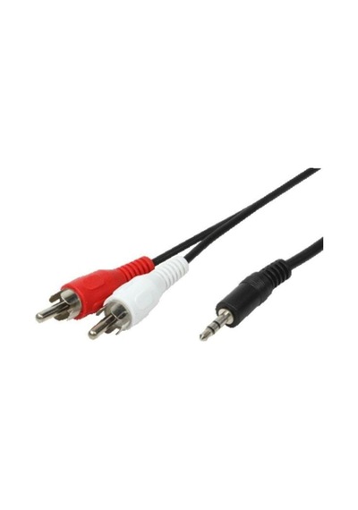 Logilink Ca1042 3.5Mm Stereo Erkek - 2 X Rca Erkek Kablo 1.5M