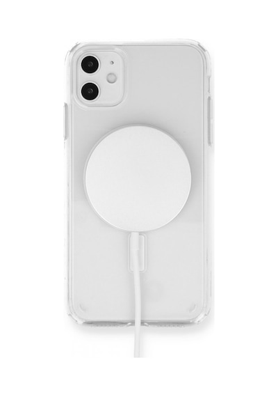 Apple Uyumlu iPhone 11 Kilif Magsafe Destekli Seffaf Silikon Kapak 558843870