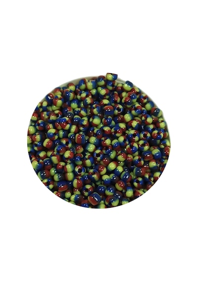Dökme Cam Kum Boncuk 11/0 2 Mm - 60 Gram - Üç Renkli - Bnc067