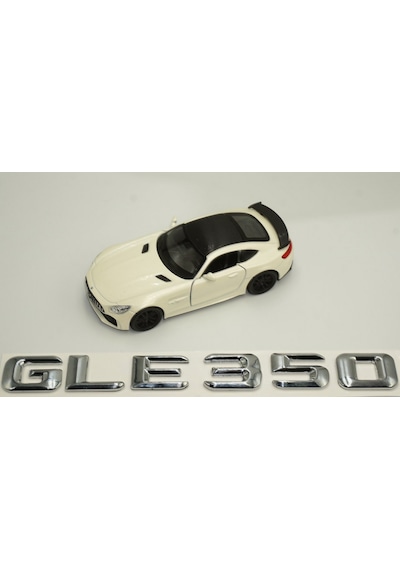 GLE 350 Bagaj Krom Metal 3M 3D Yazı Logo