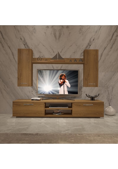 Decoraktiv Eko 5d Mdf Dvd Tv Ünitesi Tv Sehpası Pera