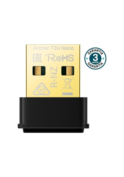 T3u Ac1300 Mbps Çift Bant Usb 2.0 Wi-fi 5 Usb Adaptör
