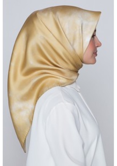 Armine Saf Sura İpek Eşarp S Nostalji Sura 8333d 96 Gold