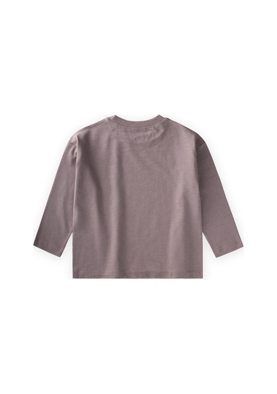 Cigit Sloganlı Uzun Kollu T-shirt 2-10 Yaş Bakır Bakır