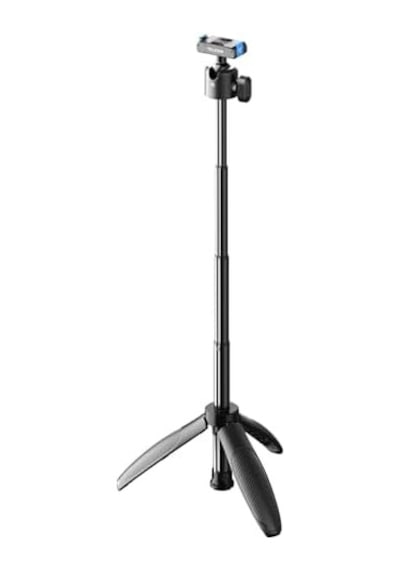 Telesın Osmo Action Manyetik Selfie Çubuğu & Tripod Osmo Action 3/4/5 Pro/osmo 360 Uyumlu Hızlı Çıkarılabilir Mini Tripod & Selfie Stick 50 x 22