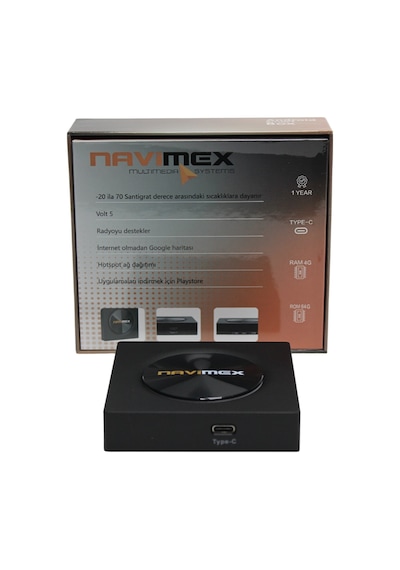 Navimex Smartbox 4gb Ram + 64gb Universal - Carplay - Android Auto Uyumlu Rom - Type-c - Sd Girişli