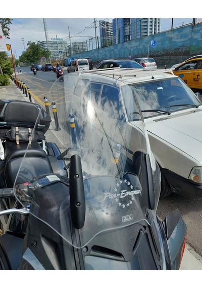 Honda Pan Europan St1300 Ön Cam Zeus 5mm Şeffaf