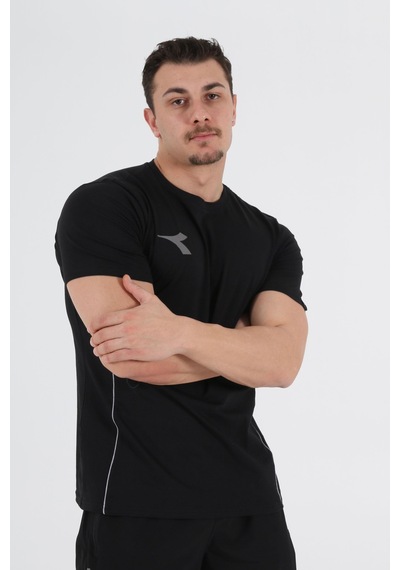 Diadora Satürn Antrenman T-Shirt Siyah