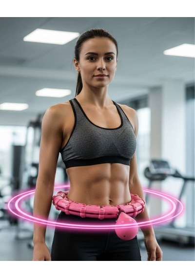 Masajlı Akıllı Hula Hoop Ayarlanabilir Fitness Çemberi Diğer