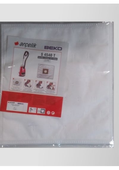 Arçelik Uyumlu S 4540 T Sentetik Süpürge Torbası