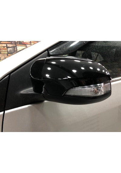 Toyota Corolla Uyumlu Ayna Kapağı Parlak Siyah Batman Ayna Kapağı