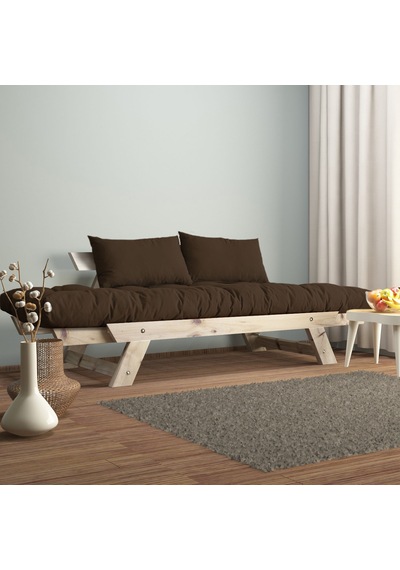 Adalar Masif Natural-kahve Renk 2li Kanepe Cpt8123-210