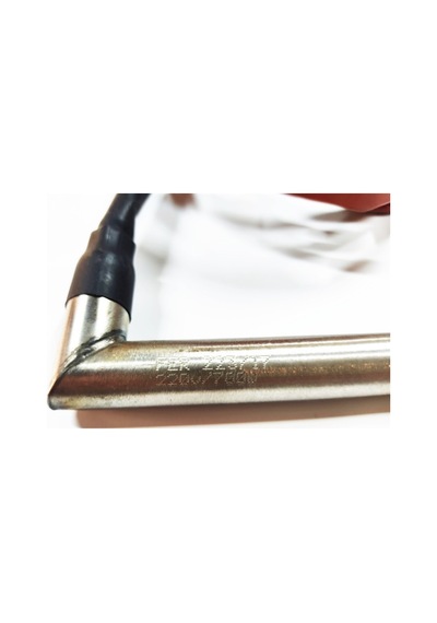 Fişek Isıtıcı Rezistans 13cm boy-16mm kalınlık-700 W-220V Dirsek-