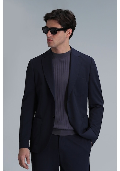 Lufian Erkek Asel Ceket 111140167 Navy Lacivert
