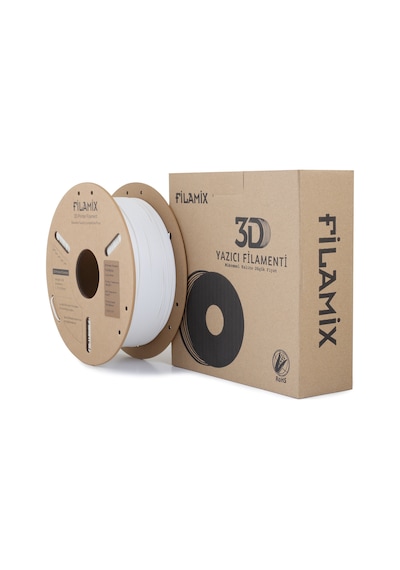 Filamix Beyaz Pla Mat Filament 1.75mm 1 Kg