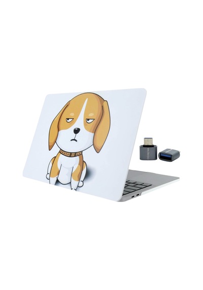 Macbook Pro 13 Kılıf M1 M2 A2338 A2289 A2251 A2159 A1989 Köpek Dostu Tpu Sert Kapak Açık Pembe