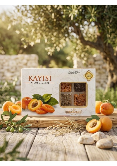 Kayısı Atom Cezerye 4'lü Çanta 125 Gr X 4
