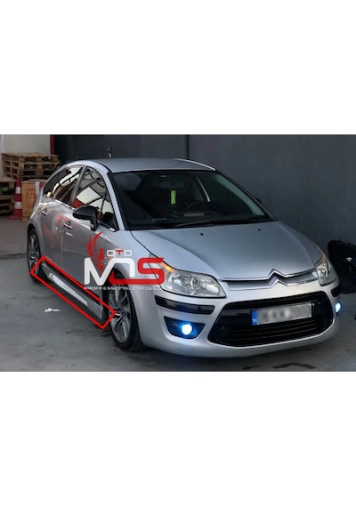 Citroen C4 Gtx Marşpiyel Takım Fiberglass Boyasız