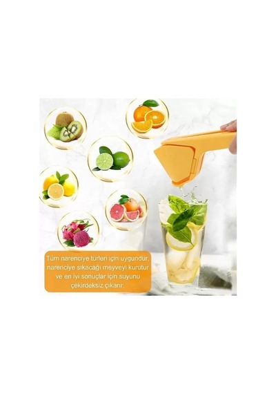 Hubrendy Sh Sunup Sn-29914 Pratik Katlanır Manuel Narenciye Meyve Sıkacağı