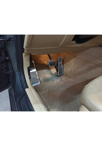 Bmw F30 F32 F33 Metal & Siyah Pedal Seti M Logolu