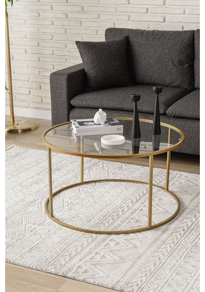 Gold Berlin Orta Sehpa 80cm