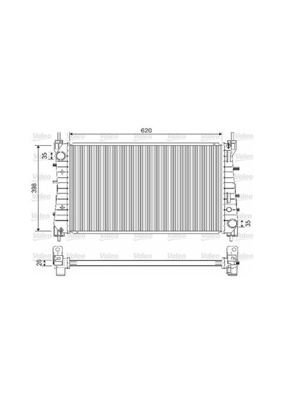 Radyatör Linea 1,3d 1,6 Mjt 2007+ 51785217 733203 Valeo