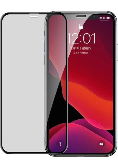 Baseus İphone 11 Pro/ Xs/x 023mm Anti Spy Çerçeveli Tempered Cam Ekran Koruyucu- 5775