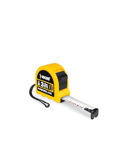 Sgs Şerit Metre 3 Mt X 16 Mm Çift Stop Standart