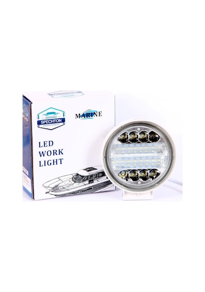 Marıne Led Sis Ve Çalışma Lambası Dc 10-30v 27w Dairesel 50mm
