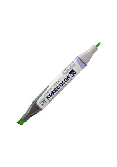 Zig Kurecolor Twin S Marker Grafik Çizim Kalemi 501 Pale Green N11.1334