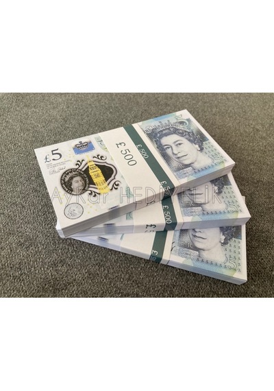 300 ADET 5 STERLİN BANKNOT POUND PARA GEÇERSİZ