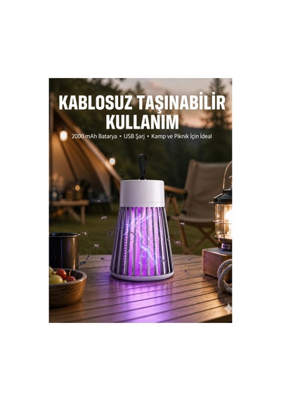 Kullanışlı Uzun Ömürlü Bataryalı Taşınabilir Böcek Kovucu