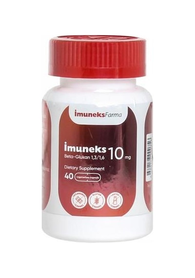 Imuneks Farma Beta Glukan İçeren Takviye Edici Gıda 10 MG 40 Kapsül