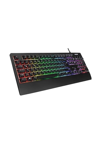 Kb-93 Siyah Usb Rainbow Aydınlatmalı Q Membrane