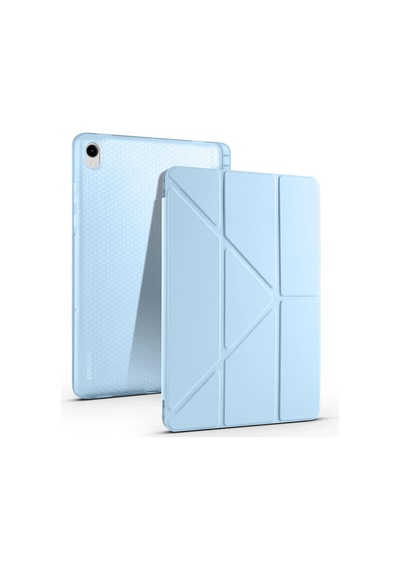 Galaxy Uyumlu  Tab S11 Kılıf Zore Tri Folding Kalem Bölmeli Standlı Kılıf Klasik