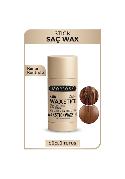 Morfose Saç Sabitleyici Güçlü Tutuş Stick Saç Wax 55 G