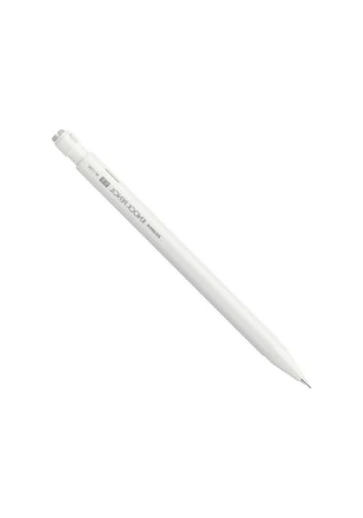 0,5 Mm Uçlu Beyaz Mekanik Kalem .