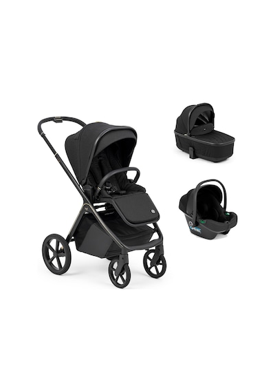 Bagi Heritage Portbebeli Travel Sistem Bebek Arabası Black Black