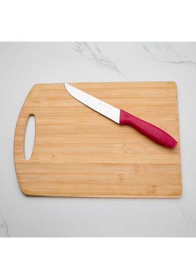 Aryıldız Primo Mutfak Bıçağı Bordo 14,5 Cm Renkli