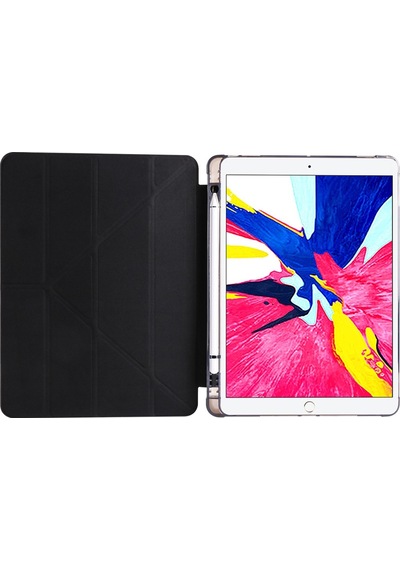 Apple Uyumlu iPad 10.2 2021 (9.Nesil) Kılıf Kalem Bölmeli Smart Cover 550579821