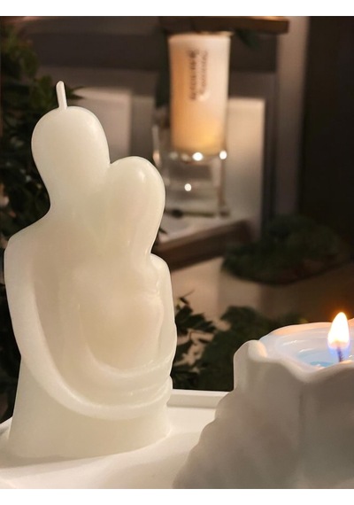 Bernami Mumluk Şamdanpinterest Sarılan Çift Mum Ve İstiridye Şeklinde Kalp Çakrası Güçlendirici Mum Mutlaka Açıklamayı Okuyunuz Diğer